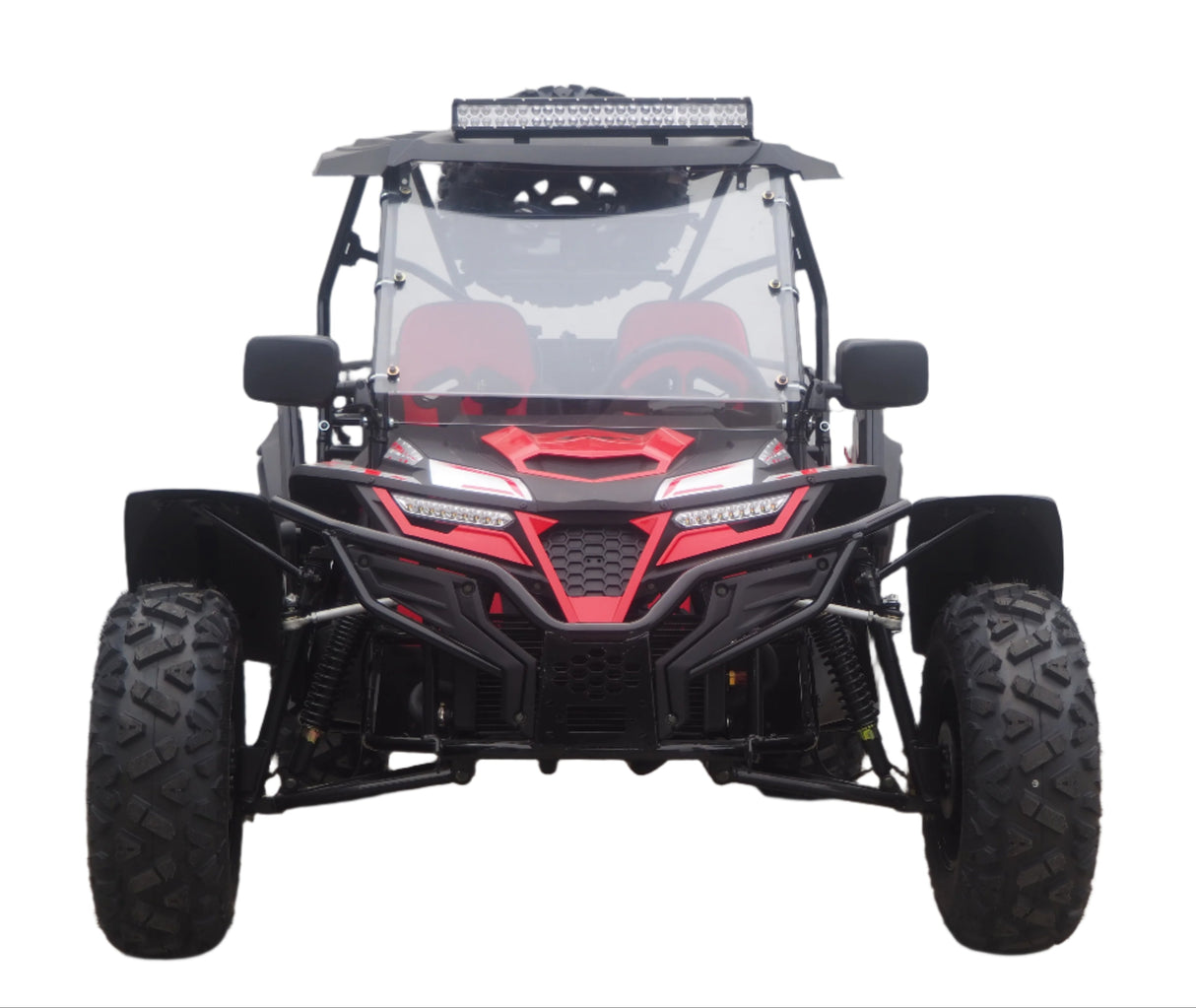 TrailMaster Cheetah 300Pro EFI Deluxe UTV Go Kart, Shaft Drive, Liquid Cooled CVT Auto with Reverse, Side Doors, Hard Top, Windshield, LED Light Bar