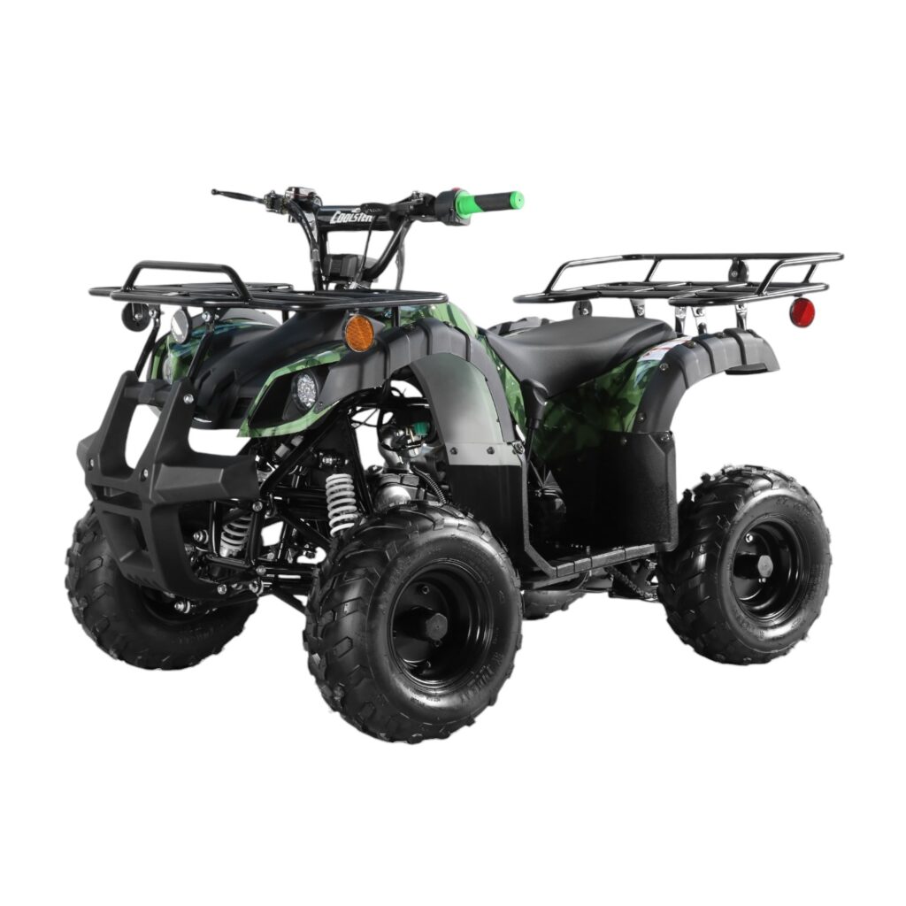 Mini 125cc Utility Style ATV, Electric Start, Automatic with Reverse, 7-inch Wheels, Ages 9-12