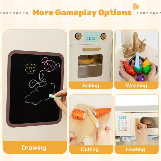 6 Pieces Patio Dining Bench Set Outdoor HDPE Weather Resistant Table and Chairs Set-Black