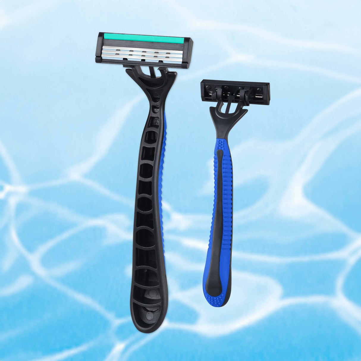 Mario Lopez 6 Disposable Razors - 3 Blade Shaving Surface Technology by Pursonic