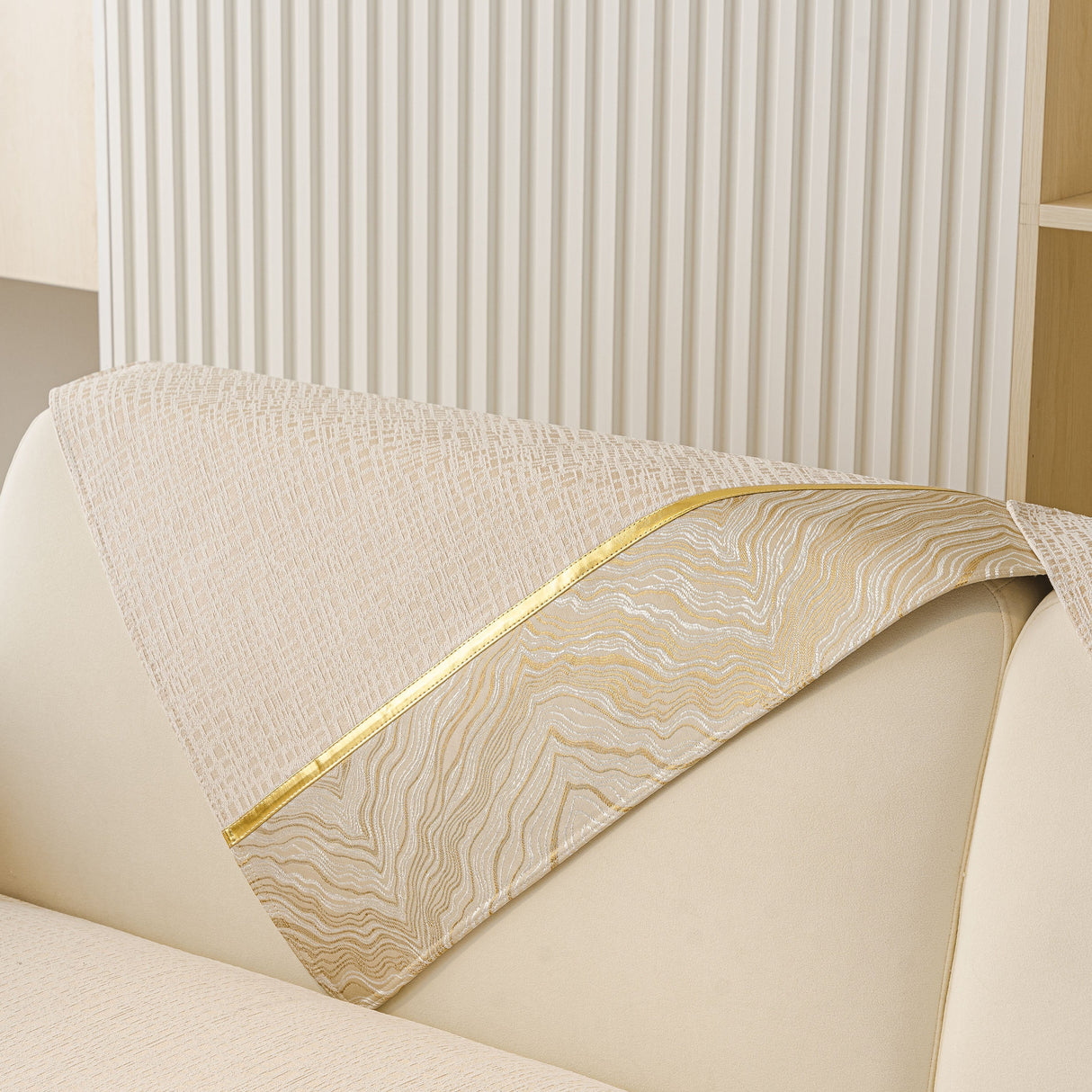 Modern Non-Slip Couch Slipcover, Soft, Durable & Washable Furniture Protector