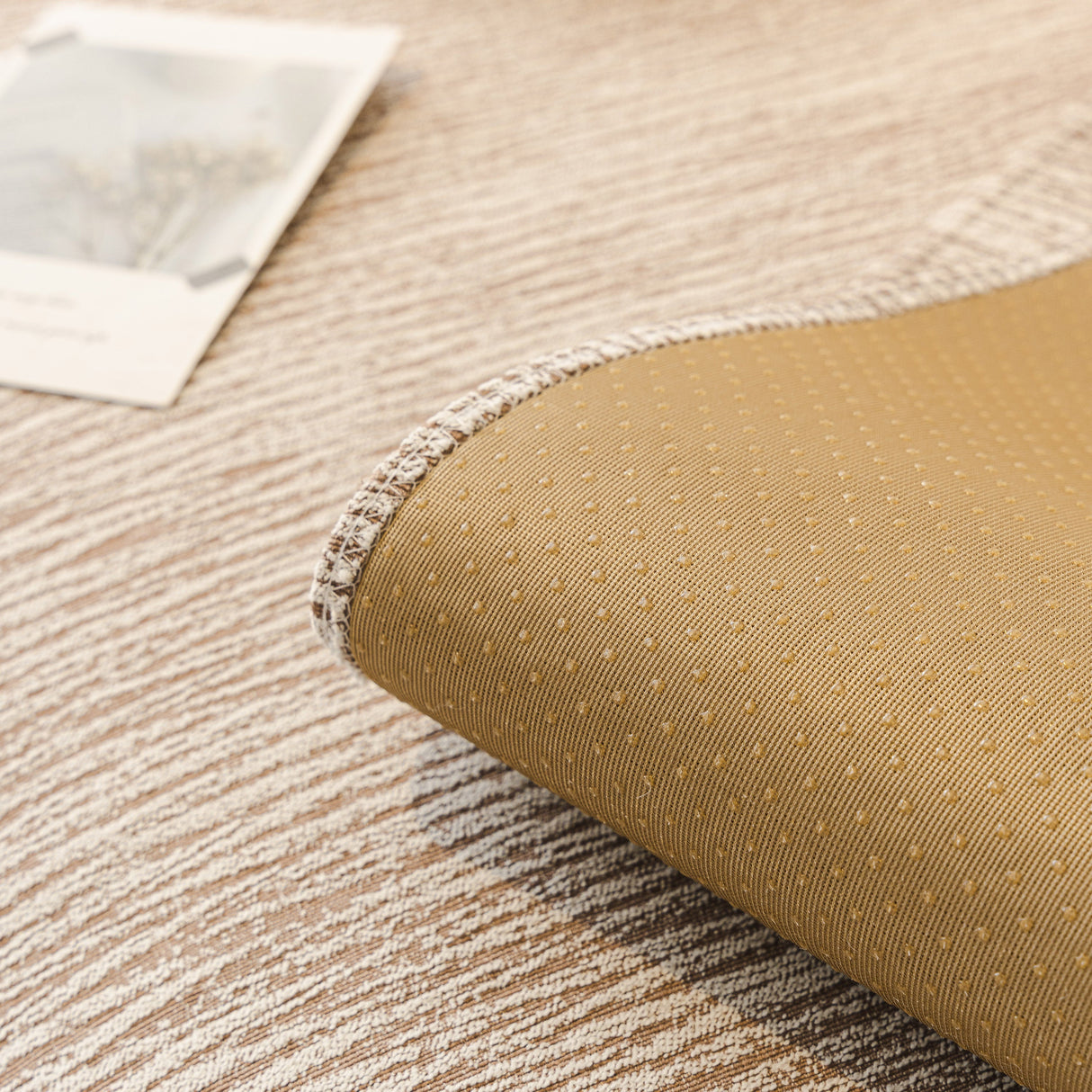 Soft Chenille Sectional Sofa Cover with Pom Pom Trim – Non-Slip Couch Protector