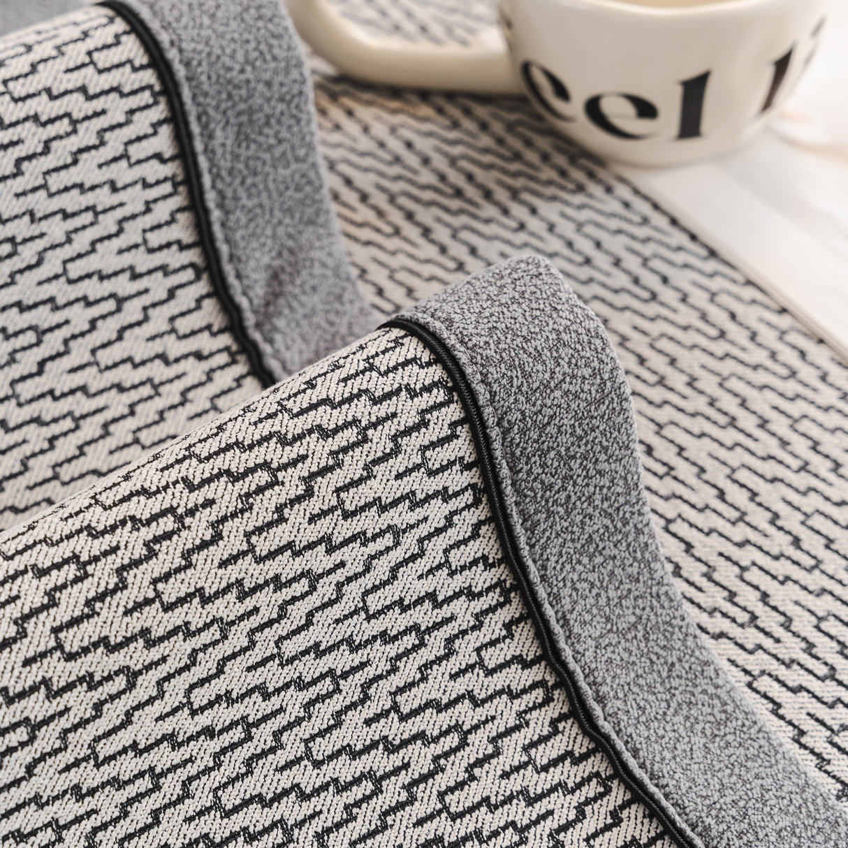 Herringbone Couch Protector for Pets, Non-Slip Washable Sectional Couch Covers