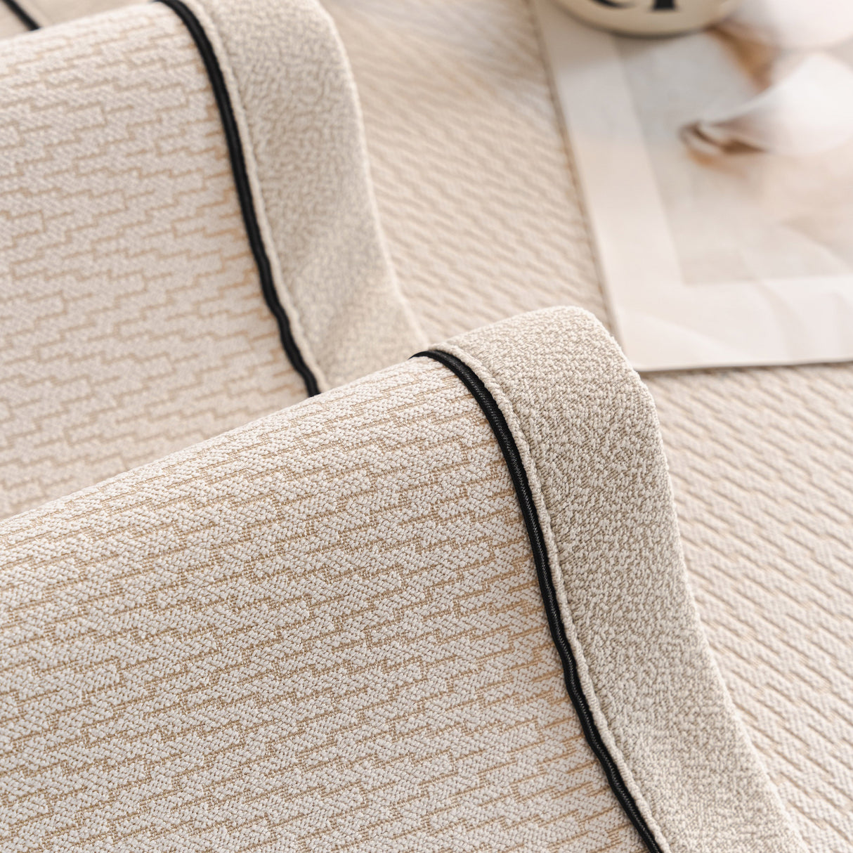 Herringbone Couch Protector for Pets, Non-Slip Washable Sectional Couch Covers