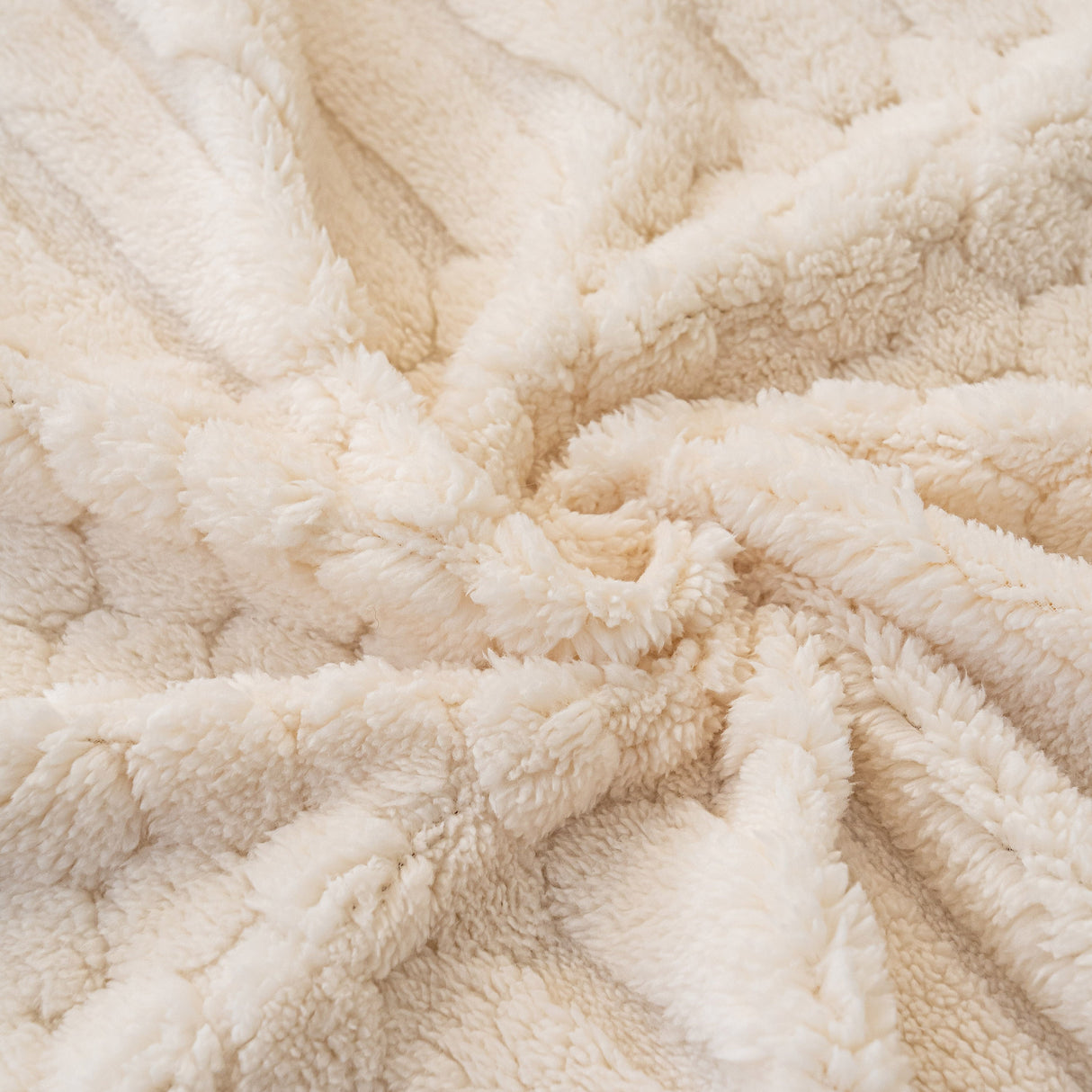 Boho 3D Geometric Throw Blanket for Couch, Luxurious Velvety Plush Fleece Sofa Cover