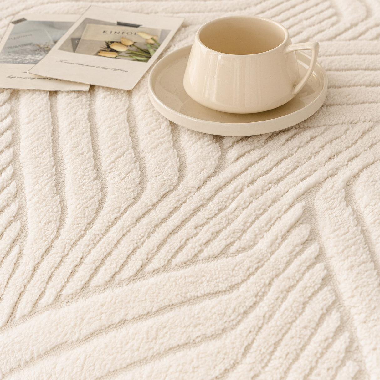 Plush Flannel Fleece Sofa Throw Blanket, Soft & Cozy Furniture Protector for Couch