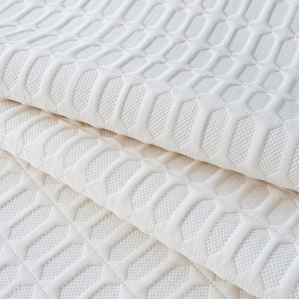 Geometric Textured Couch Slipcover Protector Non-Slip Ice Silk Sofa Cover for Couch