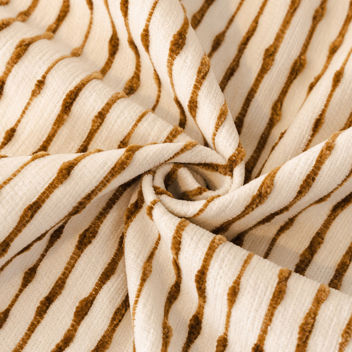 Ruffled Sofa Cover with Bowknot Decor, French Country Style Skirted Couch Slipcover