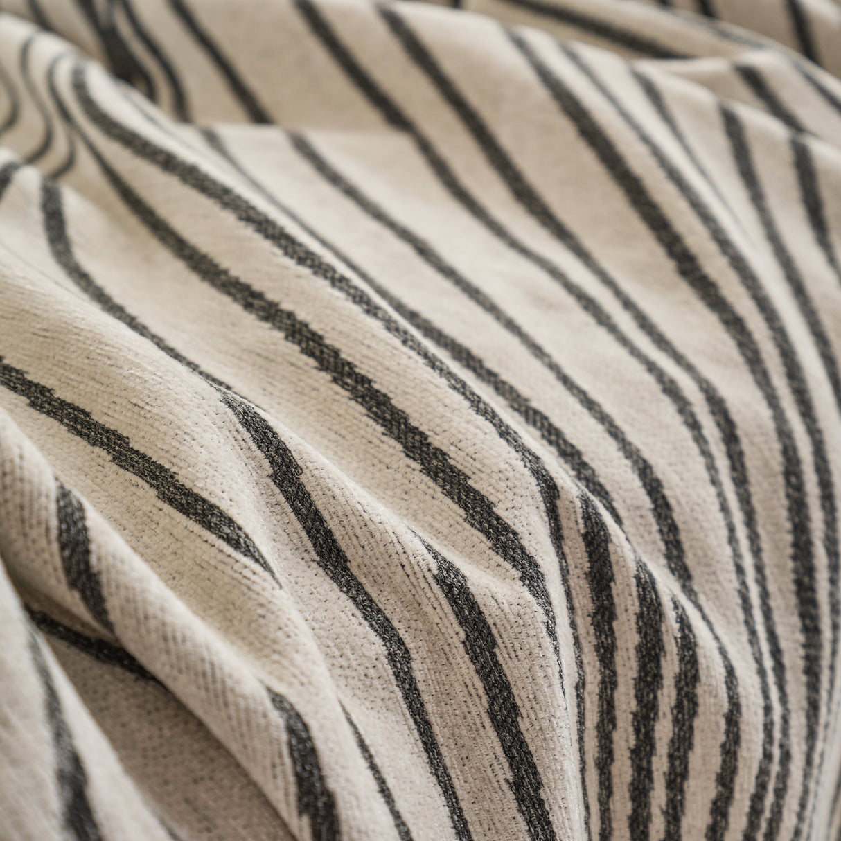 Chenille Striped Sofa Throw Blanket, Furniture Throw Covers Living Room Couch Cover