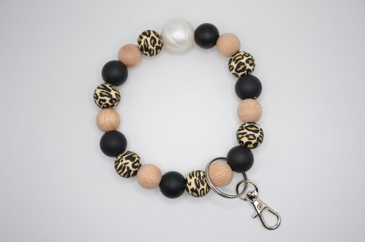Leopard Wristlet