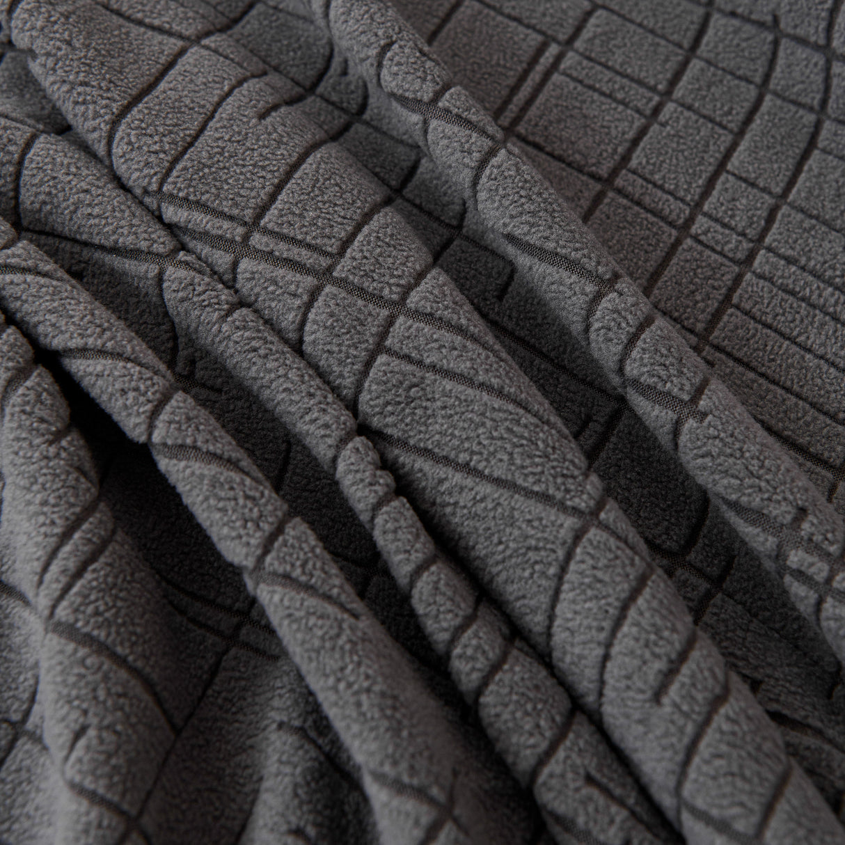 Embossed Lines Couch Covers Stretchable Non-Slip & Washable Sofa Slipcovers