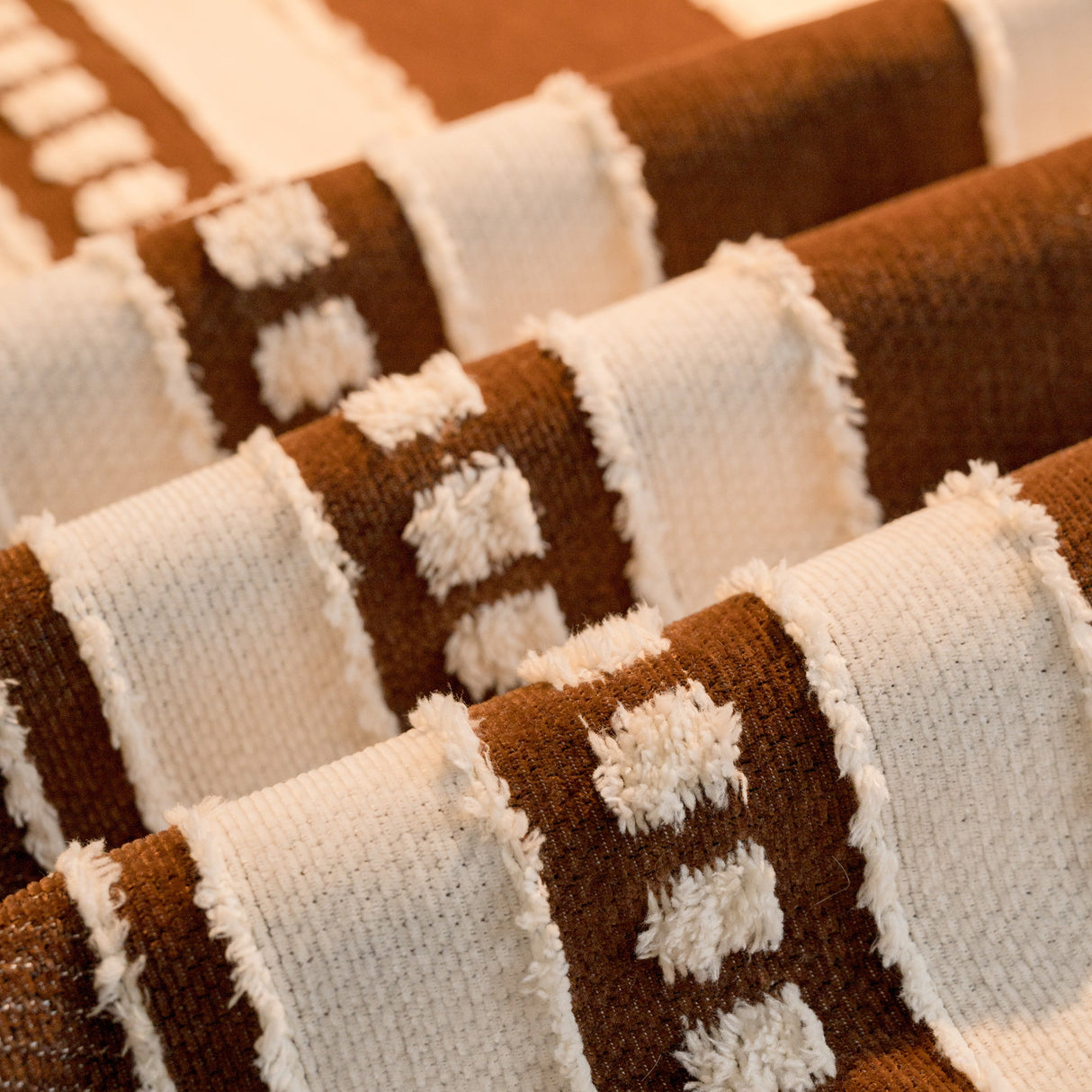 Bohemian Striped Sofa Cover, Decor Woven Throw for Couch, Loveseat, or Sectional