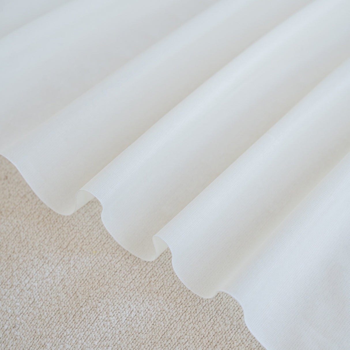 Daisy Striped Sofa Cover with Sheer Ruffle Skirt, Floral Soft Slipcover Blanket