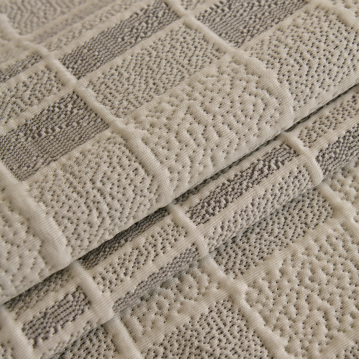 Sofa Cover Throw with Subtle Textured Stripes Lightweight Smooth Couch Slipcover