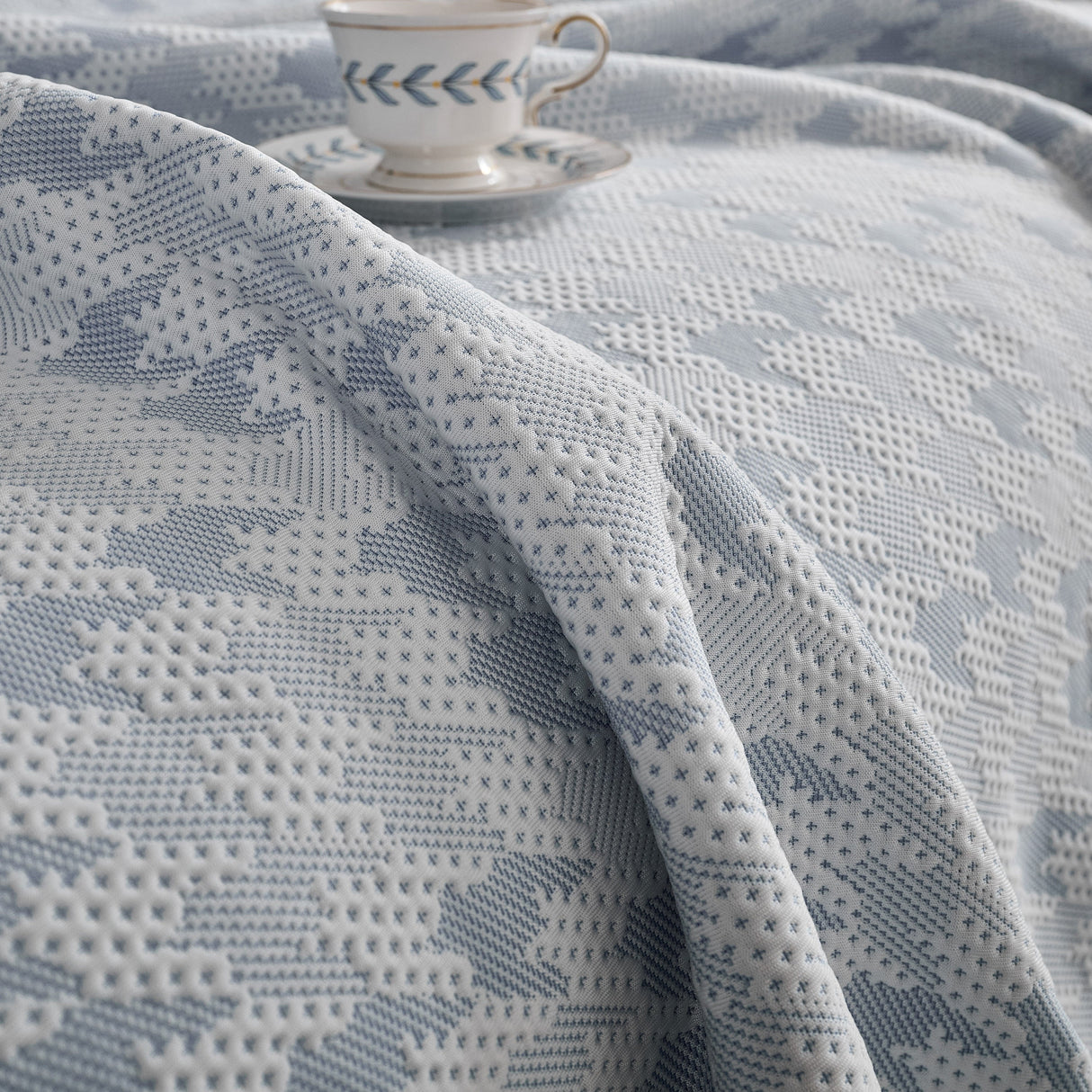 Houndstooth Non Slip Sofa Covers for Sofas Luxury Extra Large Blanket to Cover Couch