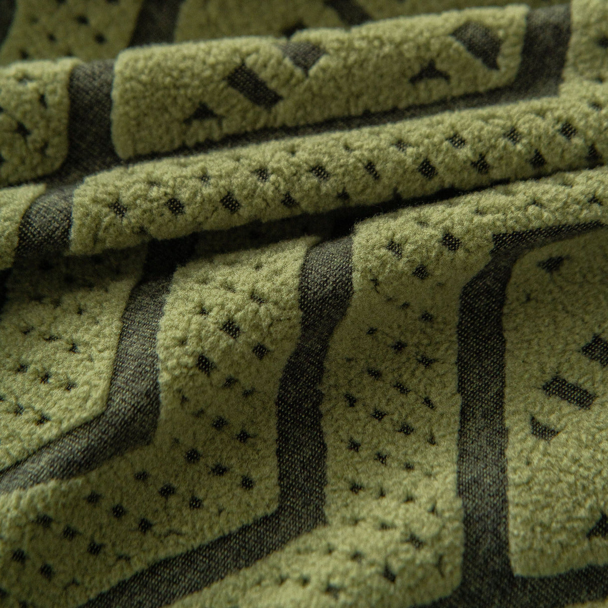 Modern Geometric Jacquard Sofa Slipcover, High Stretch 1-Piece Textured Couch Cover