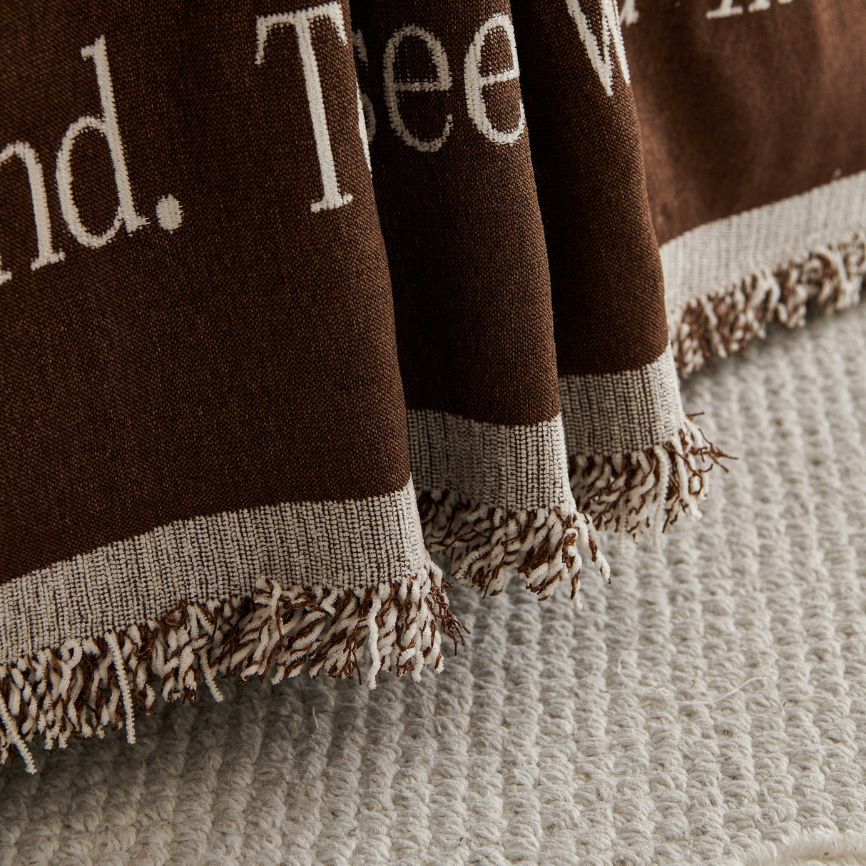 Chenille Houndstooth Couch Cover, Chaise Lounge Blanket Cover, Sectional Couch Scratch Protector