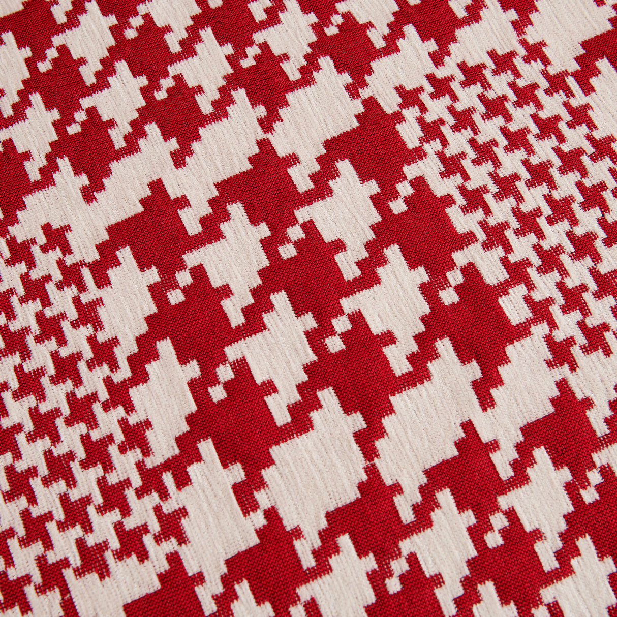 Chenille Houndstooth Couch Cover, Chaise Lounge Blanket Cover, Sectional Couch Scratch Protector