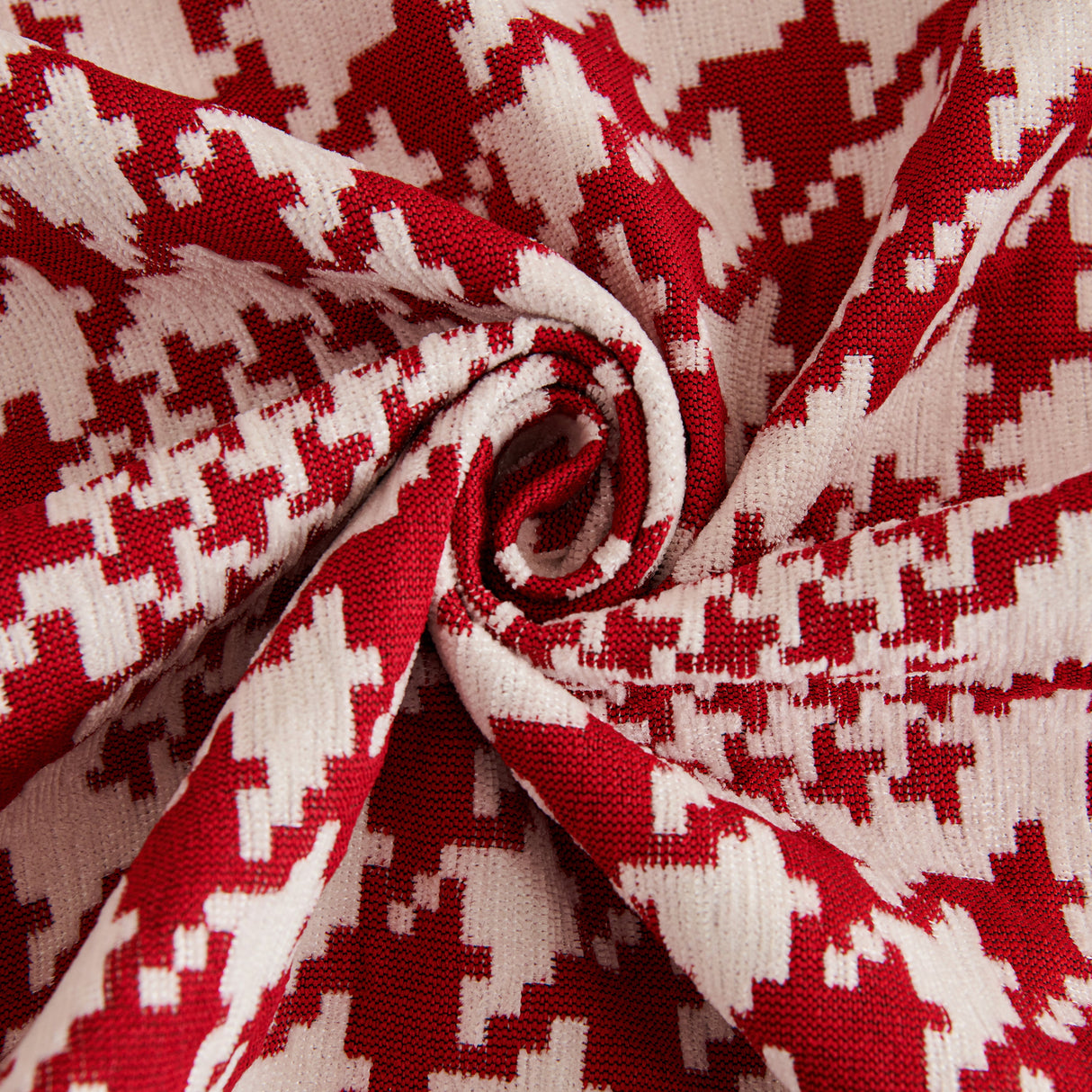 Chenille Houndstooth Couch Cover, Chaise Lounge Blanket Cover, Sectional Couch Scratch Protector