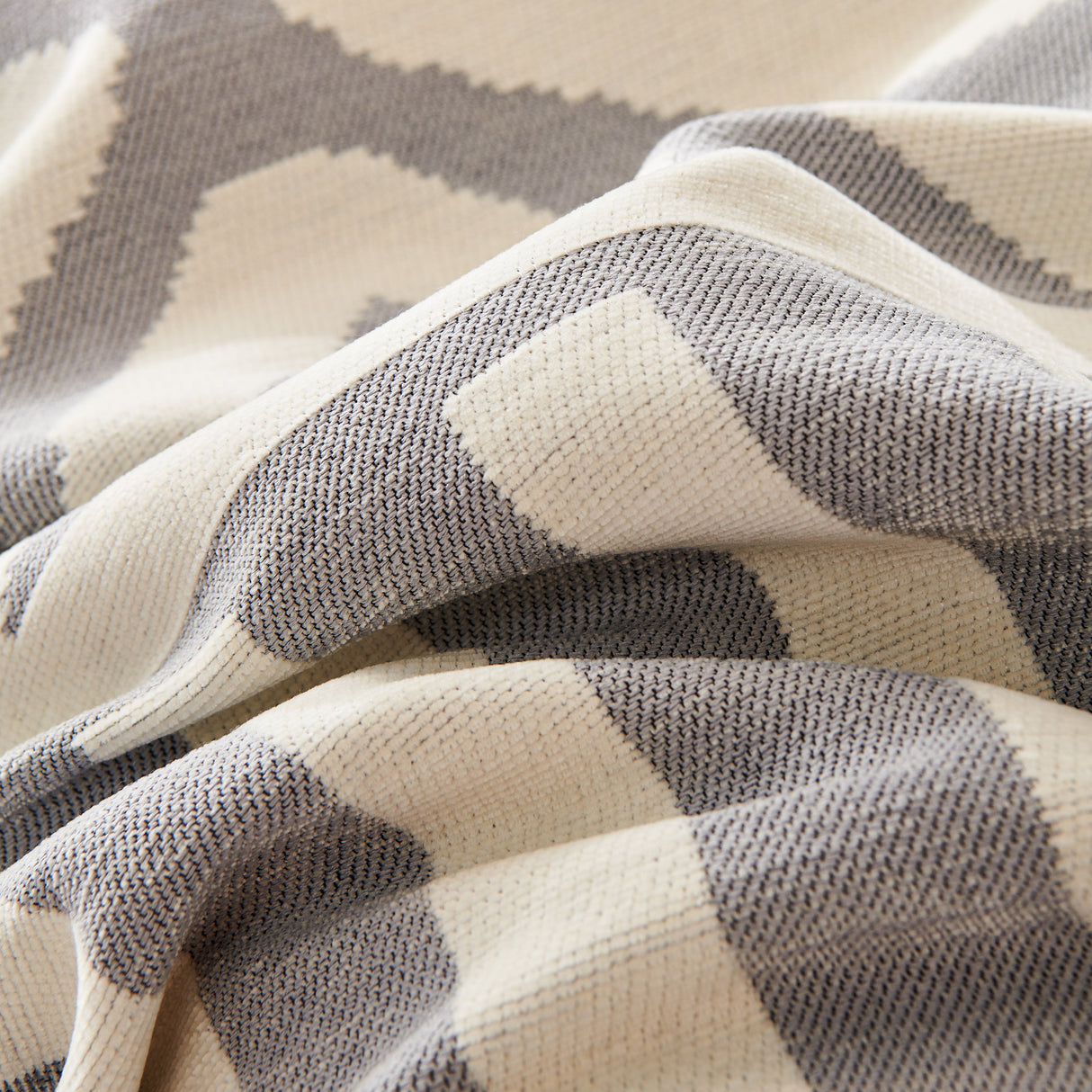 Chenille Geometric Sofa Throw Blanket, Boho Washable Furniture Throw Covers for Sofa