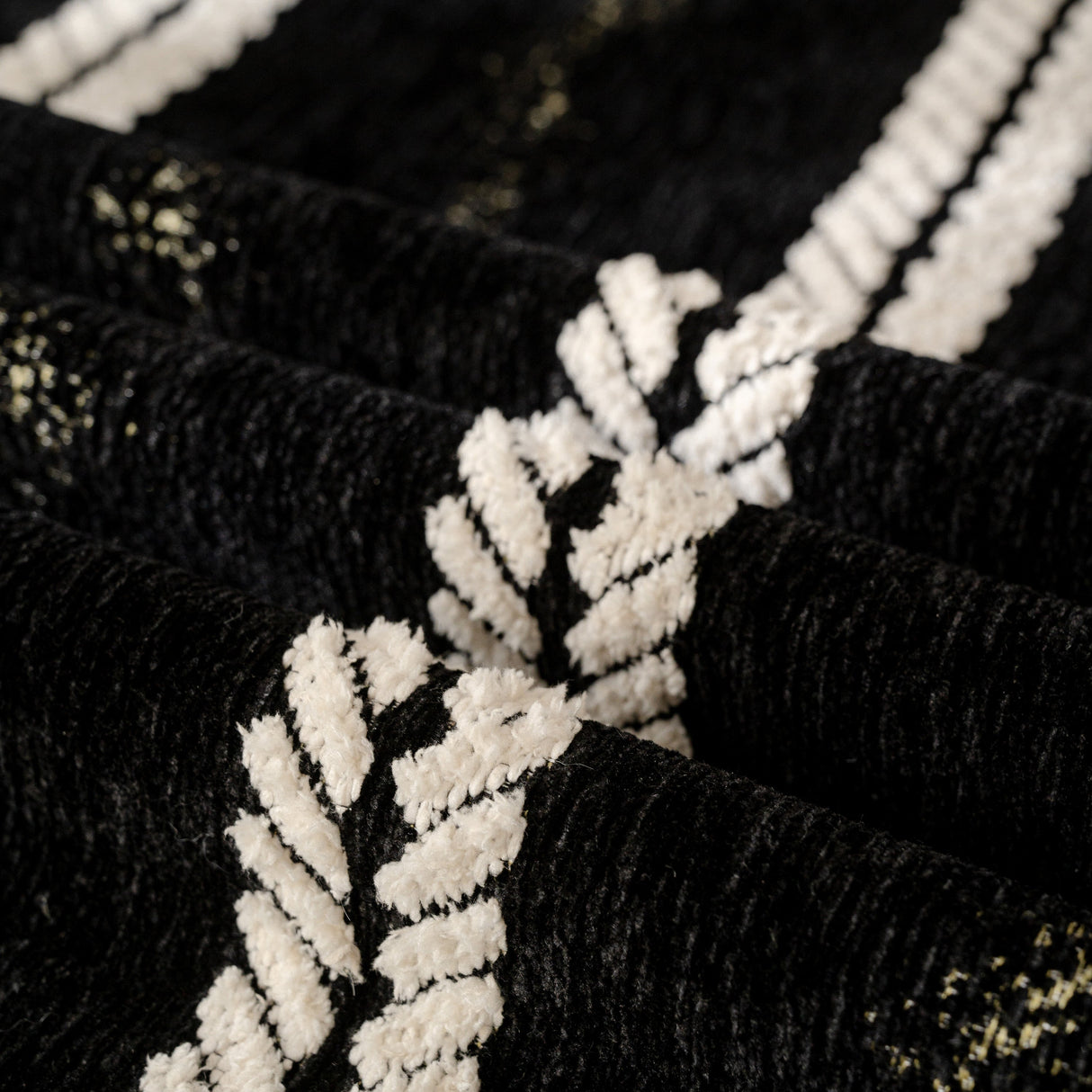 Boho Couch Throw Blanket with Textured Stripes, Sofa Cover for Living Room Decor