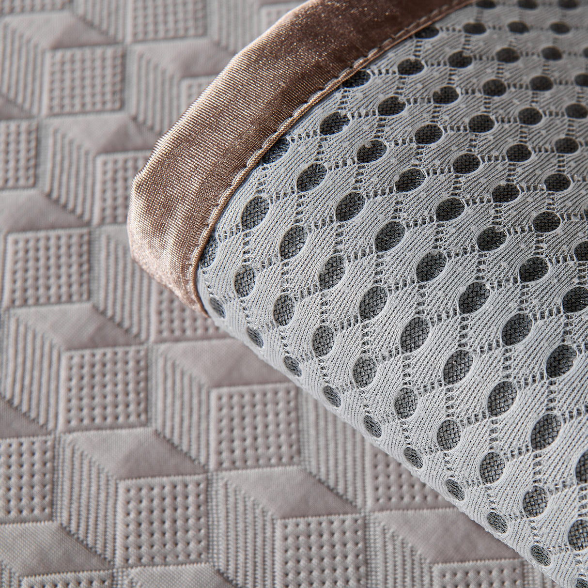 Geometric 3D Sofa Cover, Non-Slip Couch Protector for Seat, Backrest & Armrest