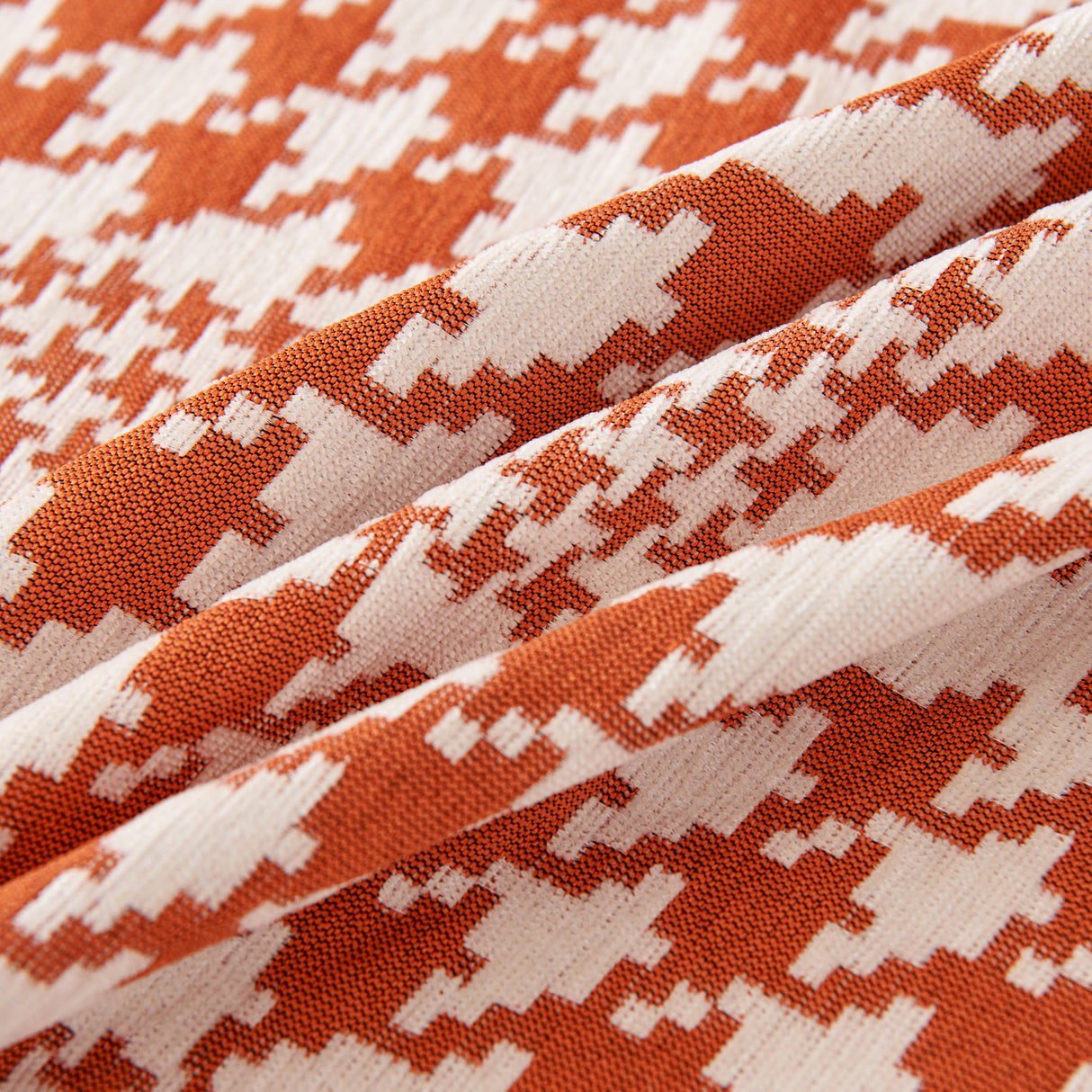 Chenille Houndstooth Couch Cover, Chaise Lounge Blanket Cover, Sectional Couch Scratch Protector