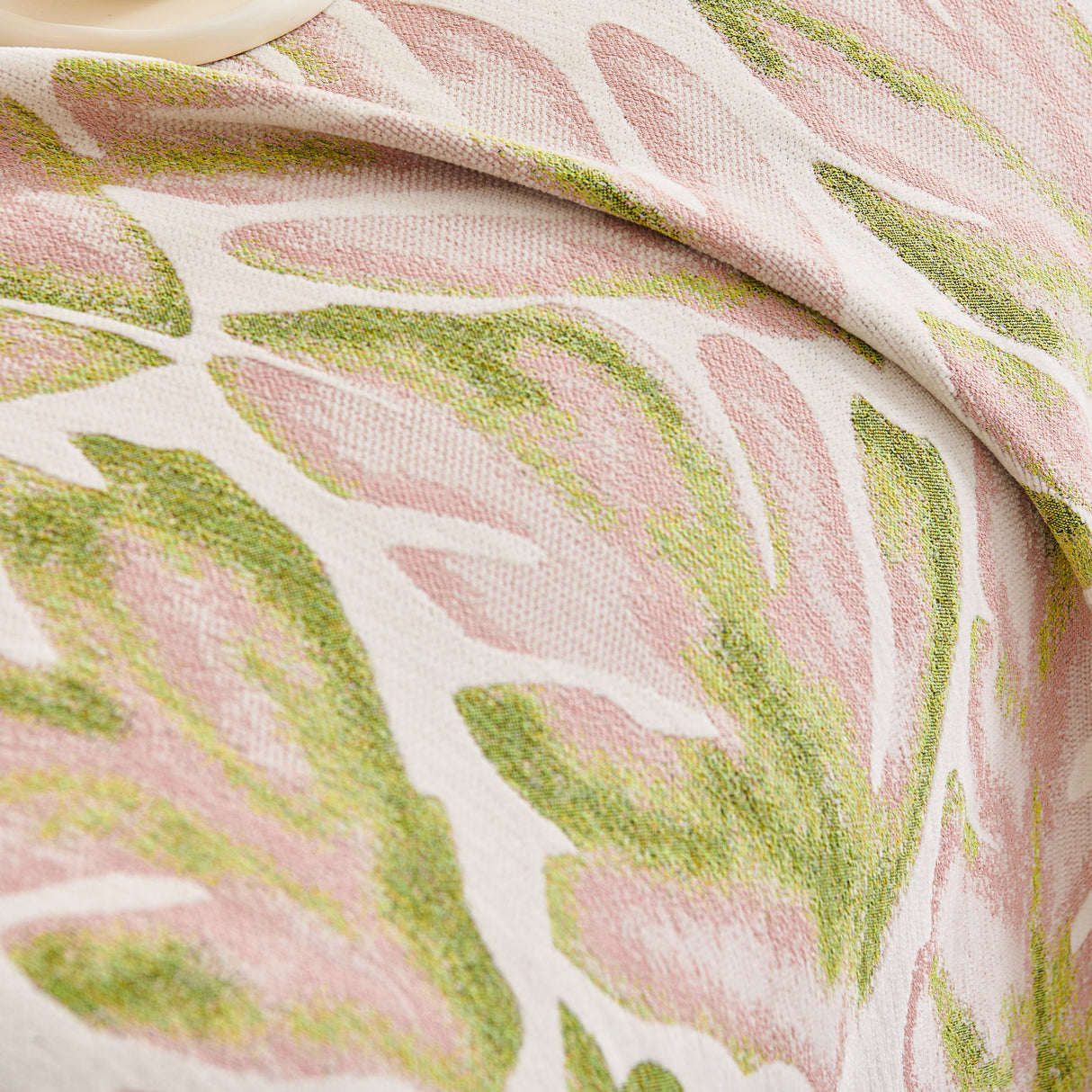 Soft Woven Leaf Couch Blanket, Pet-friendly Sectional Sofa Slipcover For Cats Dogs