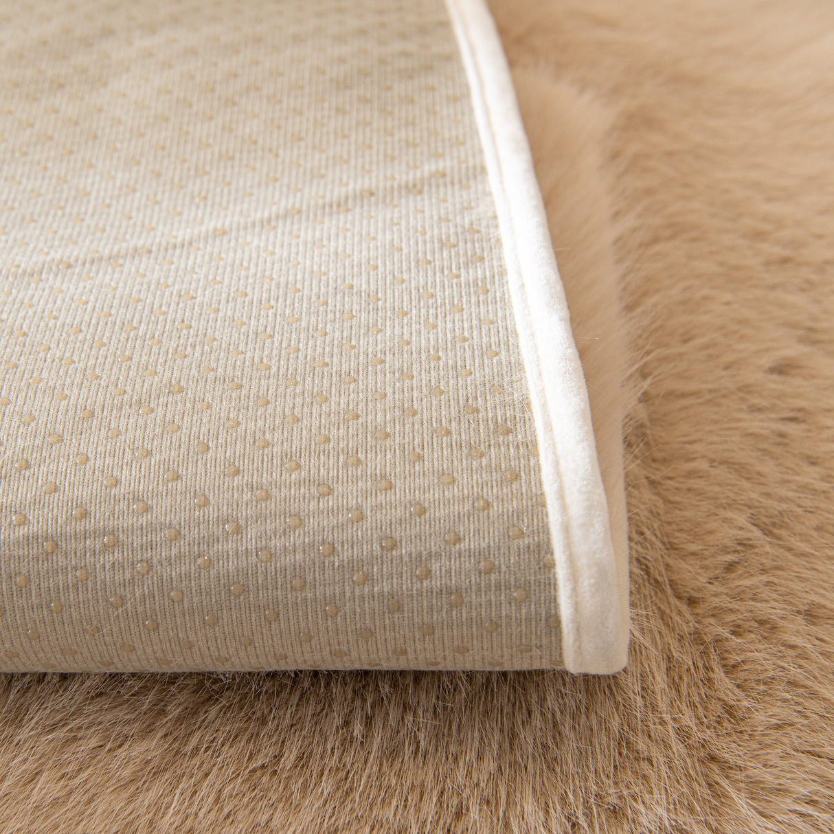 Faux Mink Velvet Luxury Fluffy Sofa Cushion, Winter Warm Thick Plush Non-slip Sofa Covers