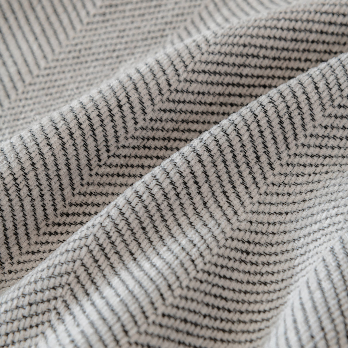 Couch Cover Sectional L Shape Chenille Herringbone Couch Throw Cover with Tassel Pom-Poms for Pets