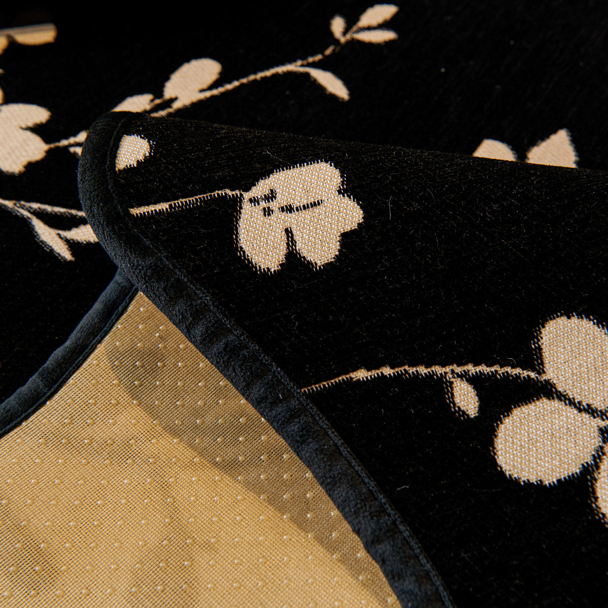 Floral Chenille Couch Cover, Non-Slip Sofa Slipcover Protector for Furniture