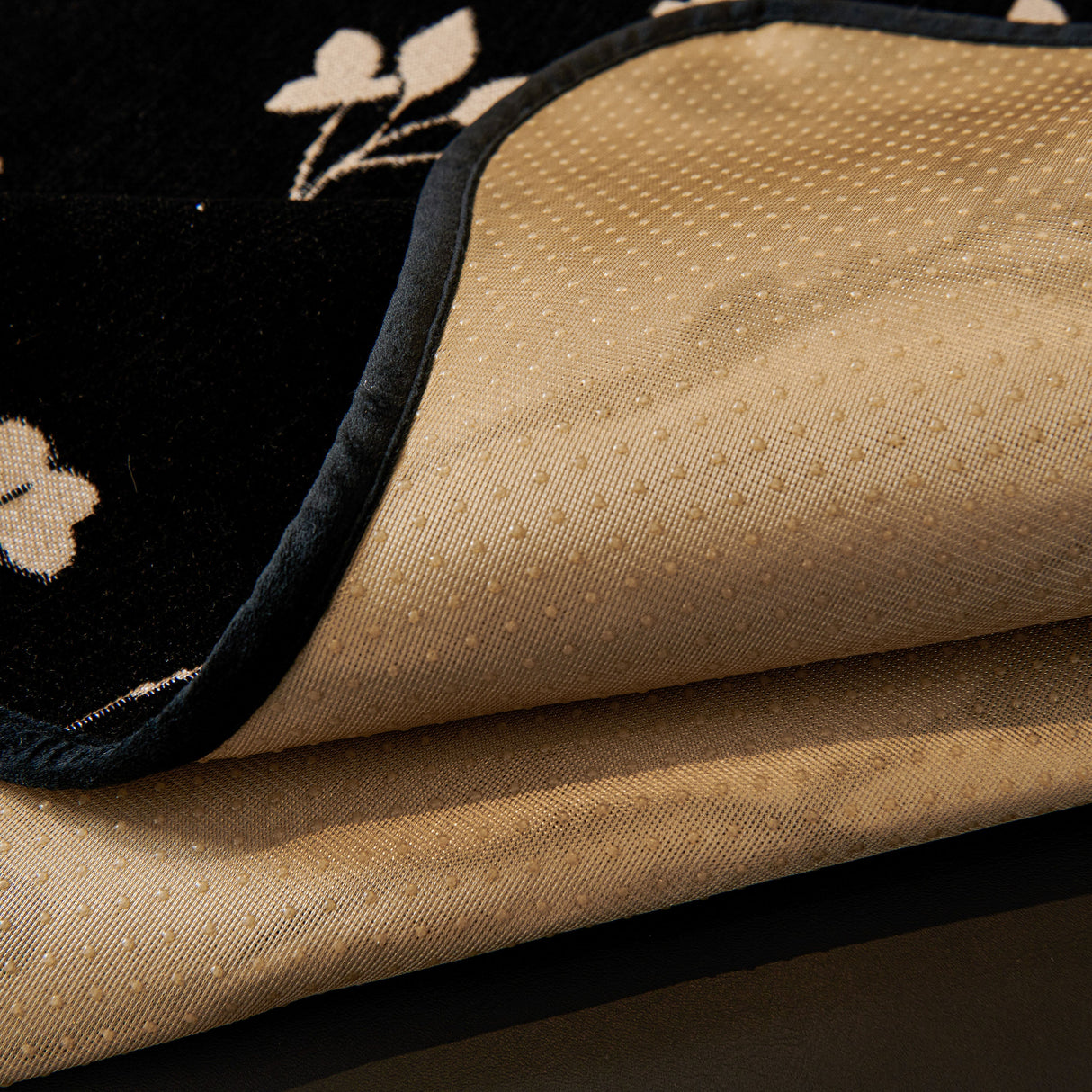 Floral Chenille Couch Cover, Non-Slip Sofa Slipcover Protector for Furniture