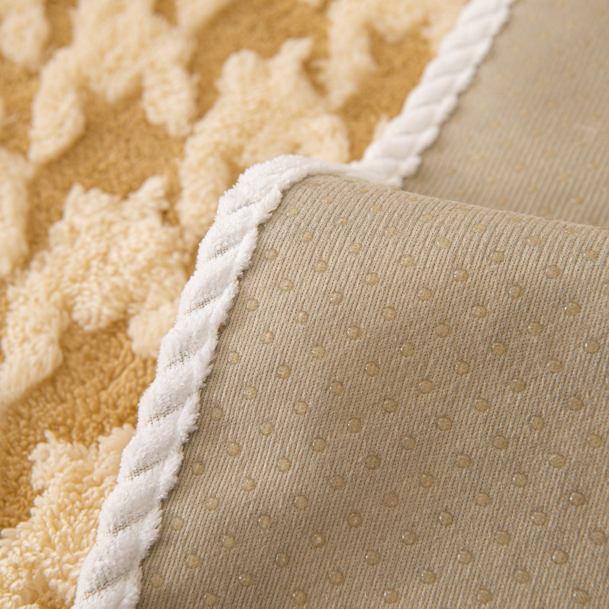 Winter Thickened Sherpa Fleece Houndstooth Sofa Cushion, Non-slip Sofa Cover with Plush