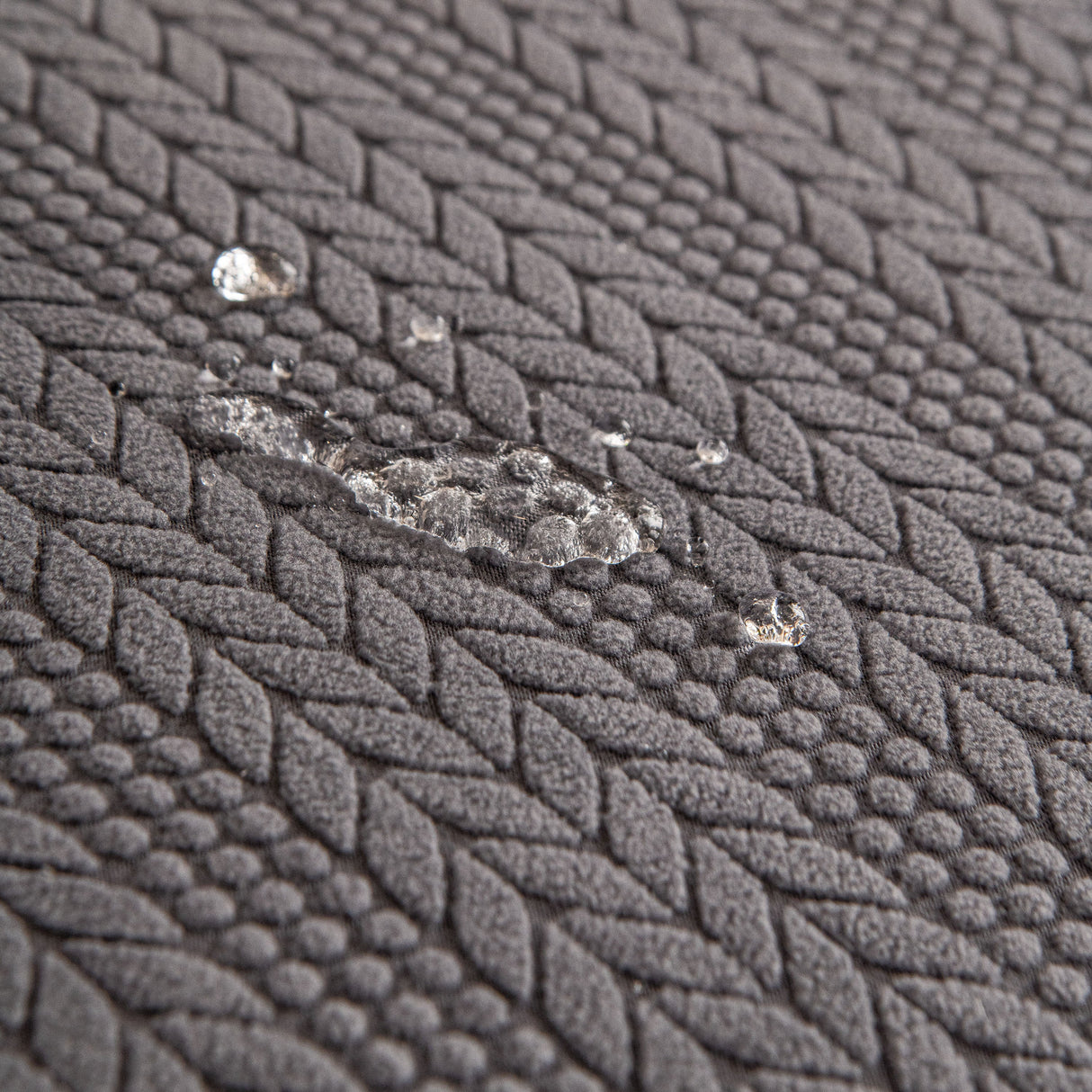 High Stretch Wheat Ear Embossed Textured Couch Slipcover, Water Repellent Sofa Cover