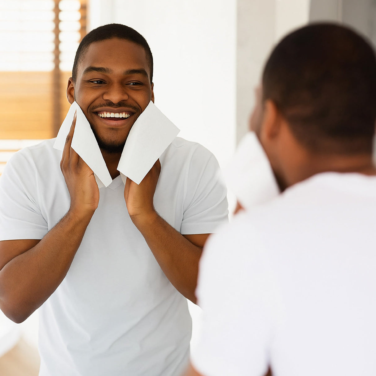 Clean Facial Towels – XL Biodegradable Towels for Sensitive Skin by Pursonic