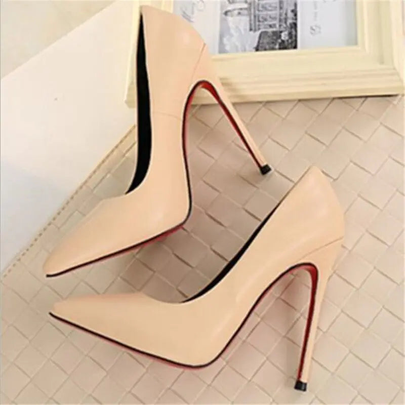 12cm Stiletto Pointed Toe Women’s Casual Shoes