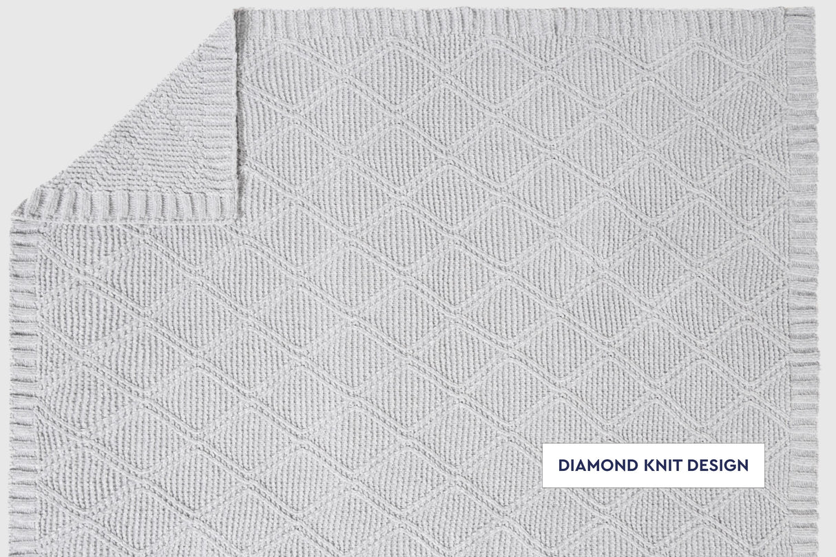 Diamond Chenille Throw Blanket