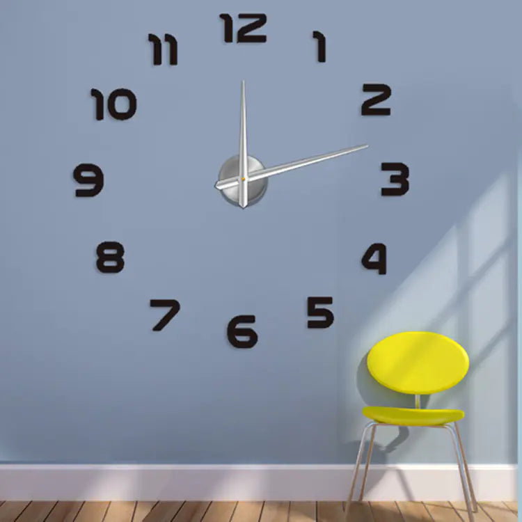 Artistic Wall Clock for Living Room Décor