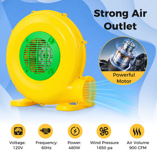 6 FT Artificial Christmas Tree with 460 Branch Tips and Folding Metal Stand