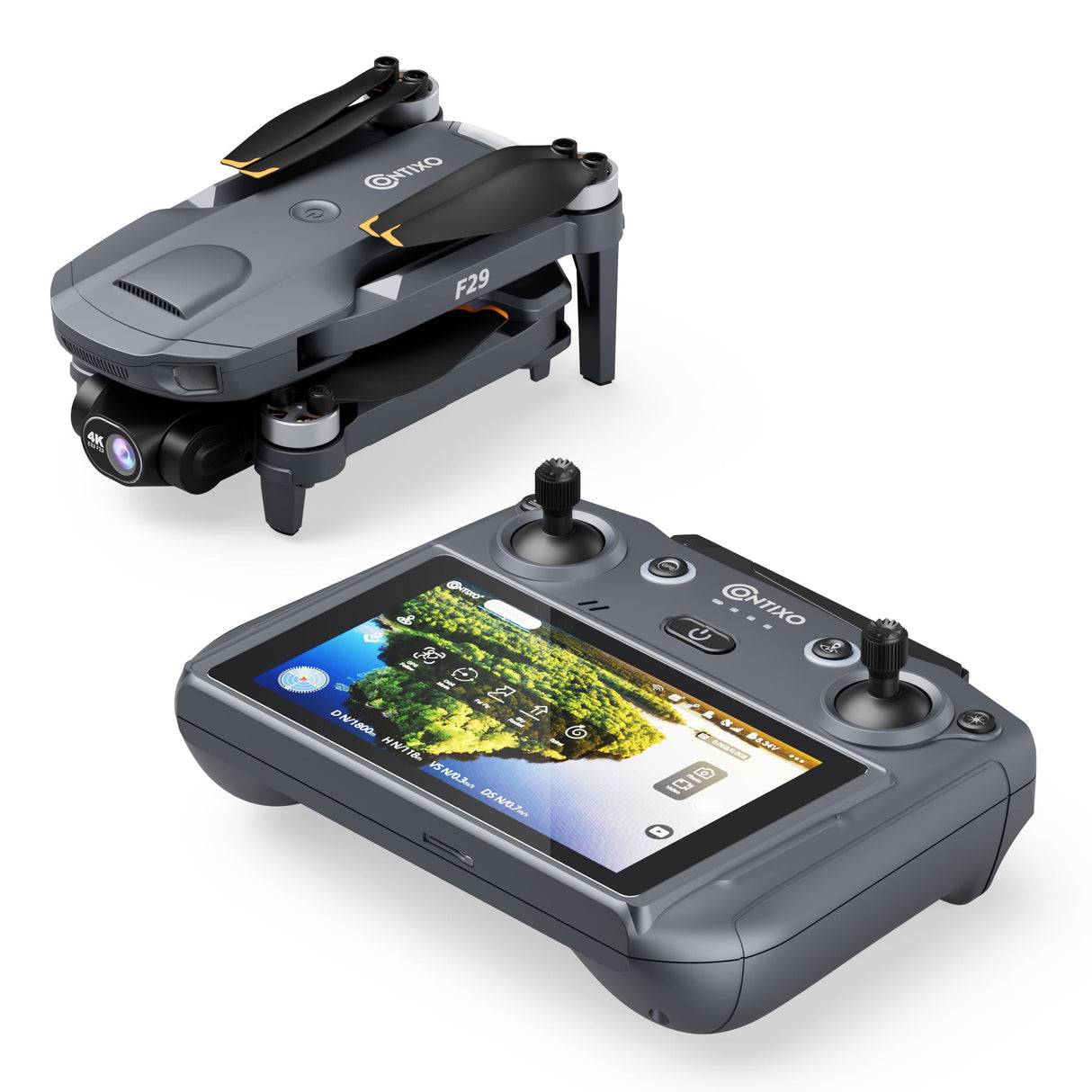 Contixo F29 Altura Max - Advanced GPS Drone with 4K UHD Camera & Extended Range by Contixo