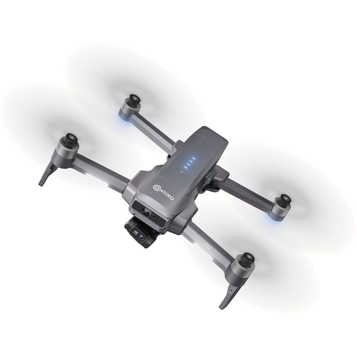 Contixo F33 Vortex - Professional 4K UHD GPS Drone - 42 Min Flight, Brushless Motors, Advanced Smart Modes