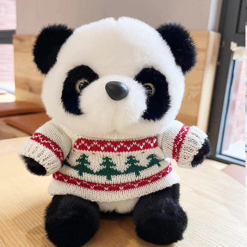 Giant Panda Sweater Plush Toy