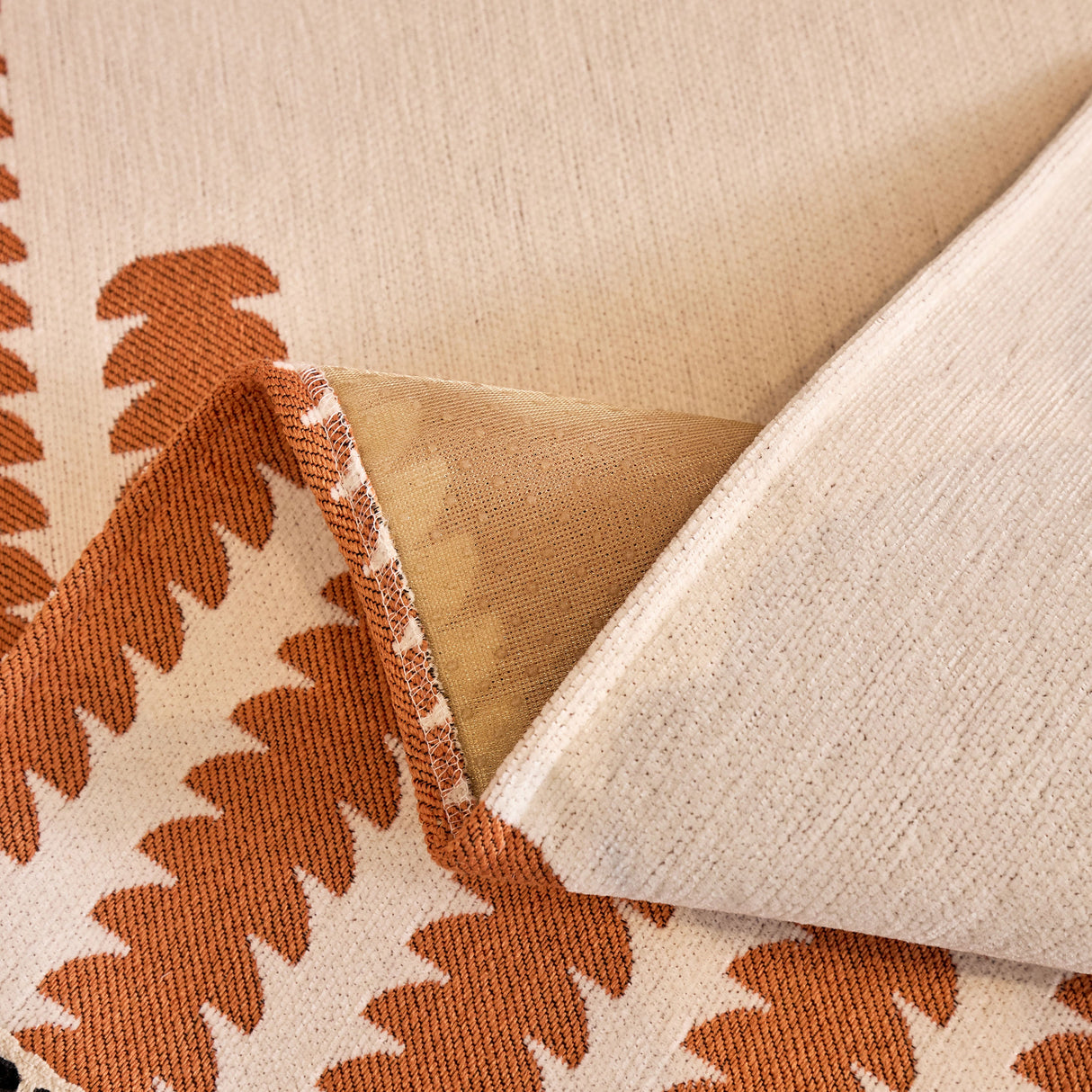 Vertical Stripes Sectional Sofa Cover Slipcover - Non-Slip, Fits L-Shape Couches