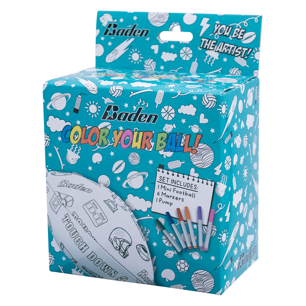 Color Your Own Mini Football