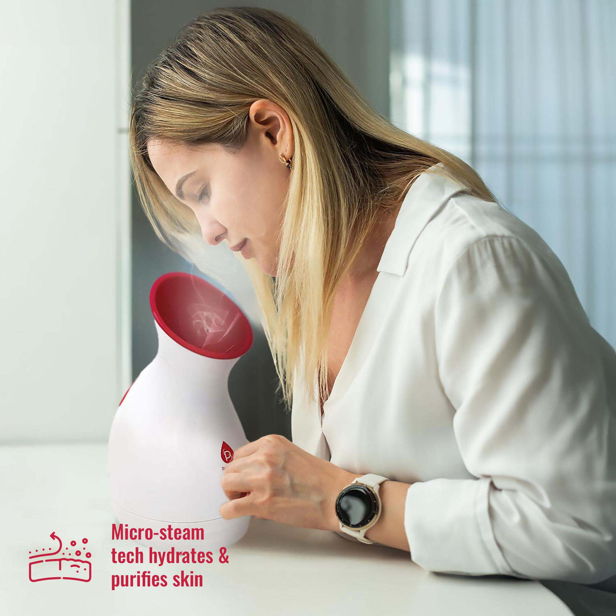 PURSONIC 2-in-1 Spa-Quality LED Light Skincare Bundle by Pursonic