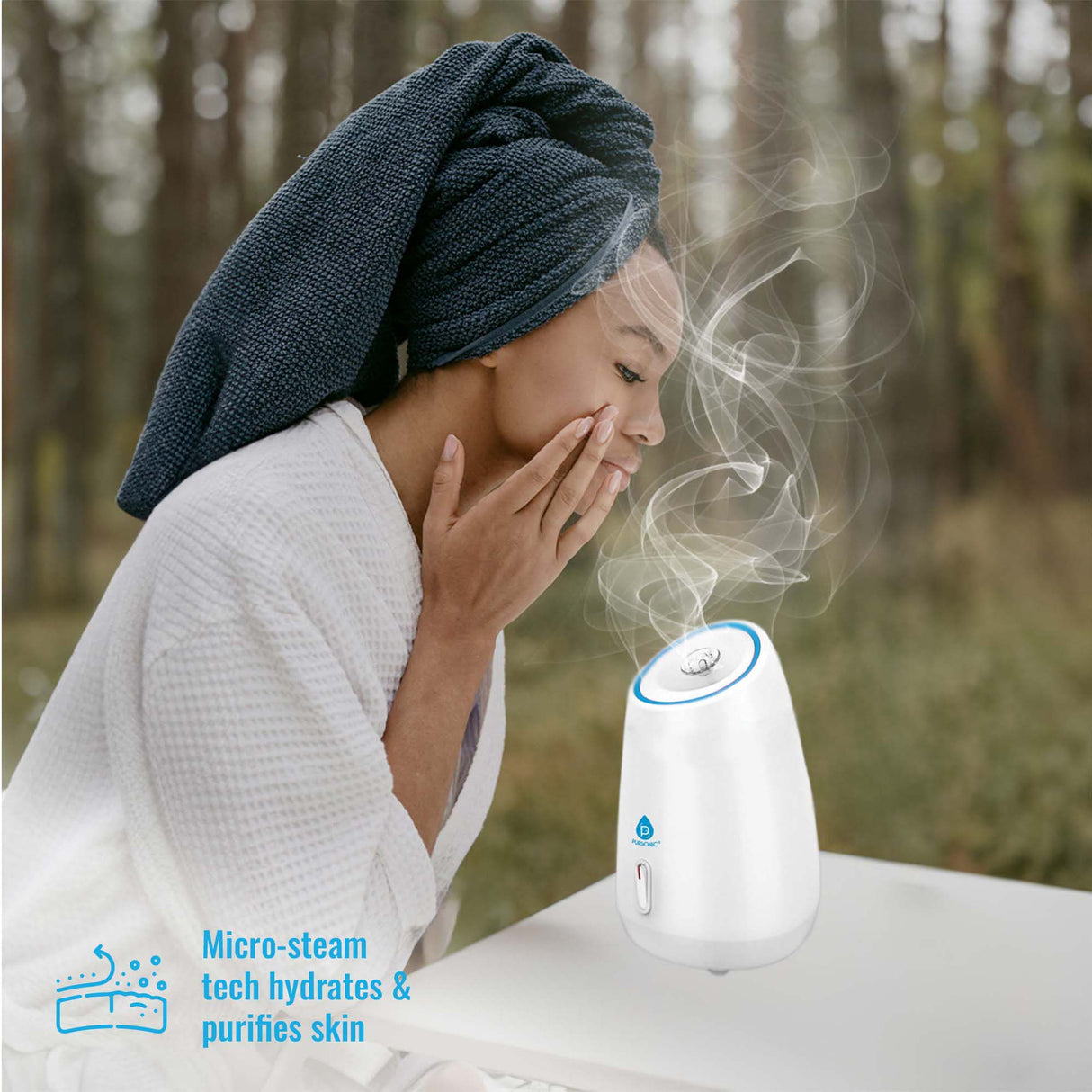 Pursonic Ultimate Glow & Rejuvenation Bundle: 7-in-1 LED Therapy, Facial Steamer, Anti-Aging Eye Gel, and Sheet Masks π