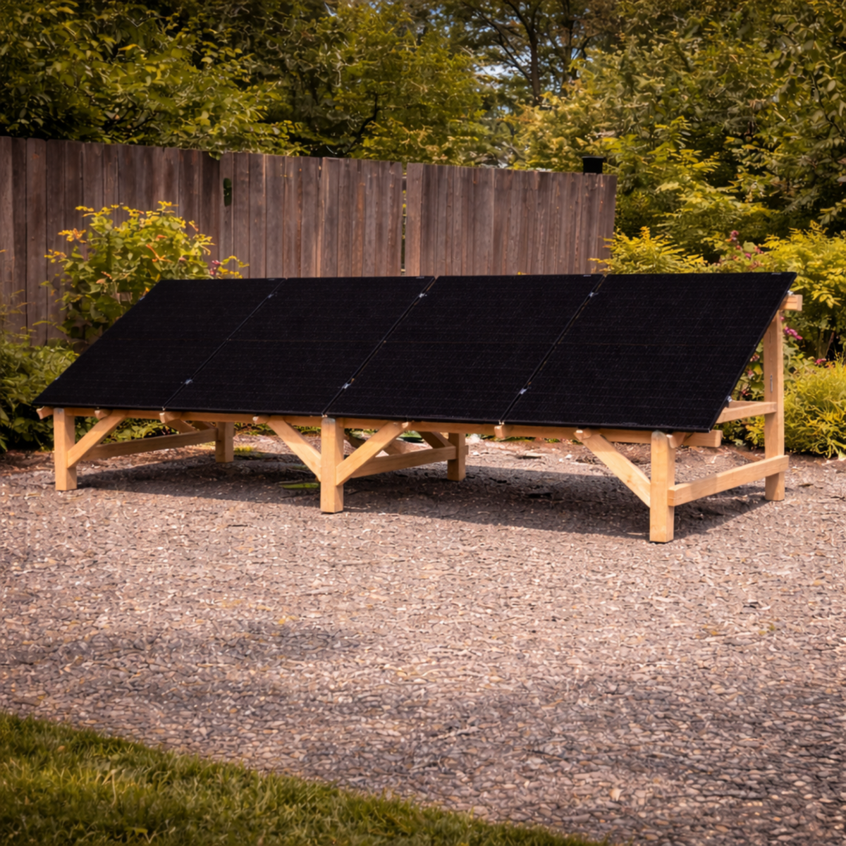 Rigid 440 Watt Bifacial Solar Panels (4 Pack)