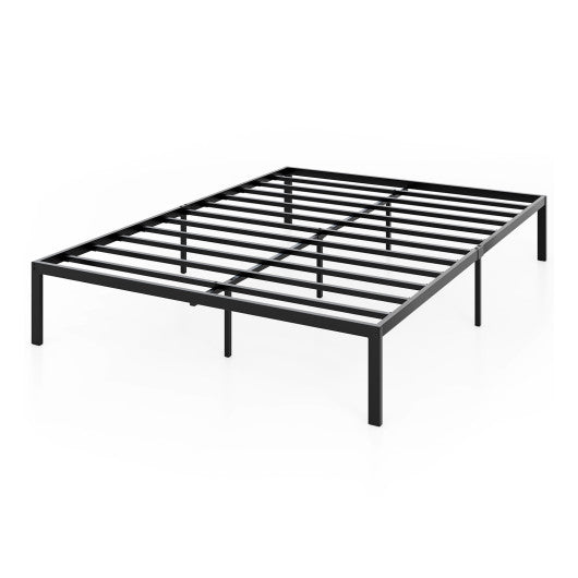 Full/Queen/King Size Metal Bed Frame Heavy Duty Support Slats Mattress Foundation-Full Size