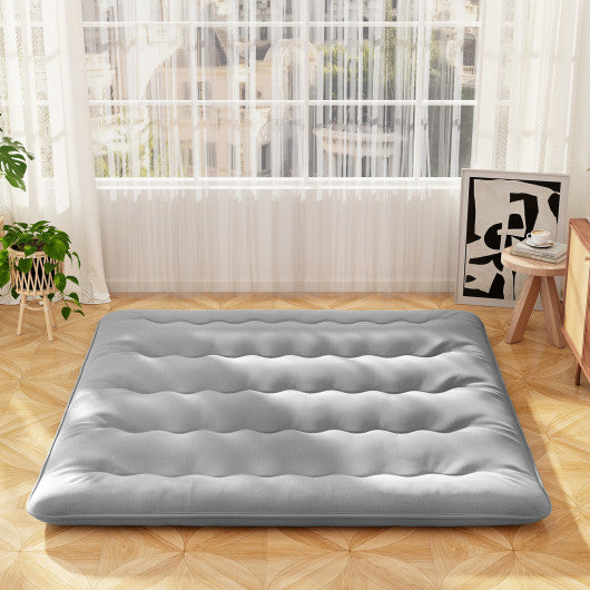 Futon Mattress with Washable Cover and Carry Bag-King Size