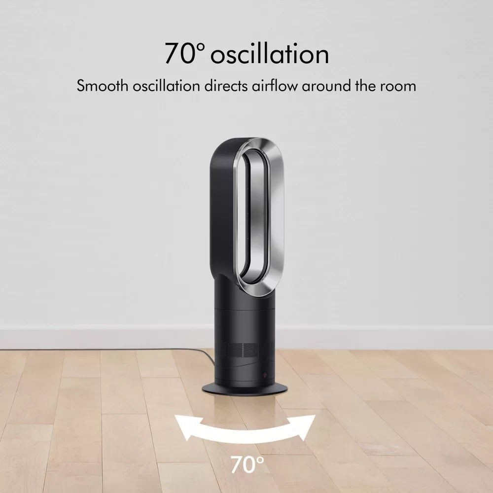 Dyson Hot+Cool Jet Focus Fan Heater AM09 in Black/Nickel